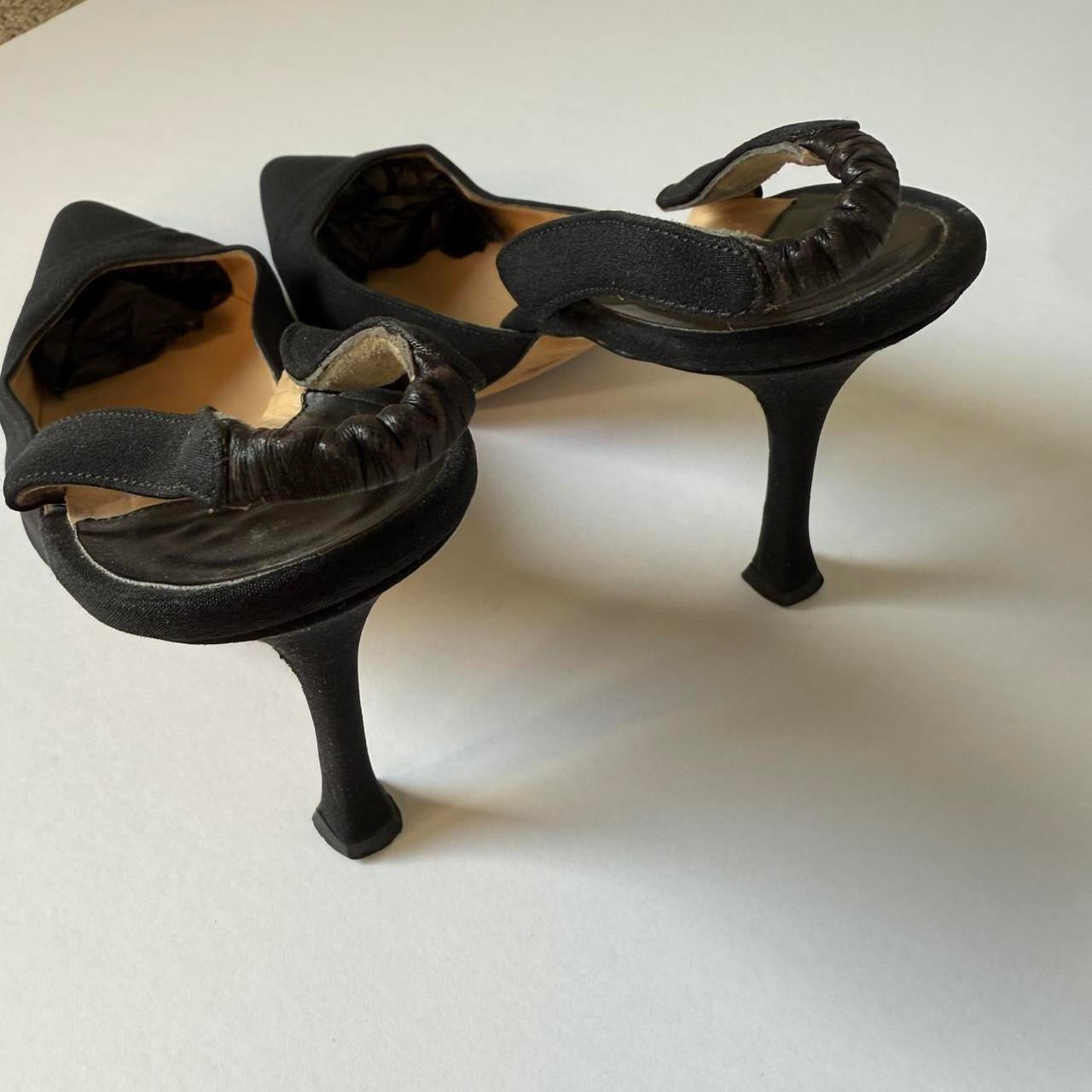 Vintage Manolo Blahnik Slingback Heels