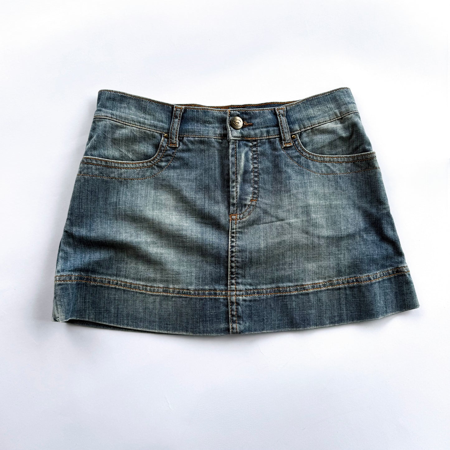 Vintage Cavalli Denim Skirt