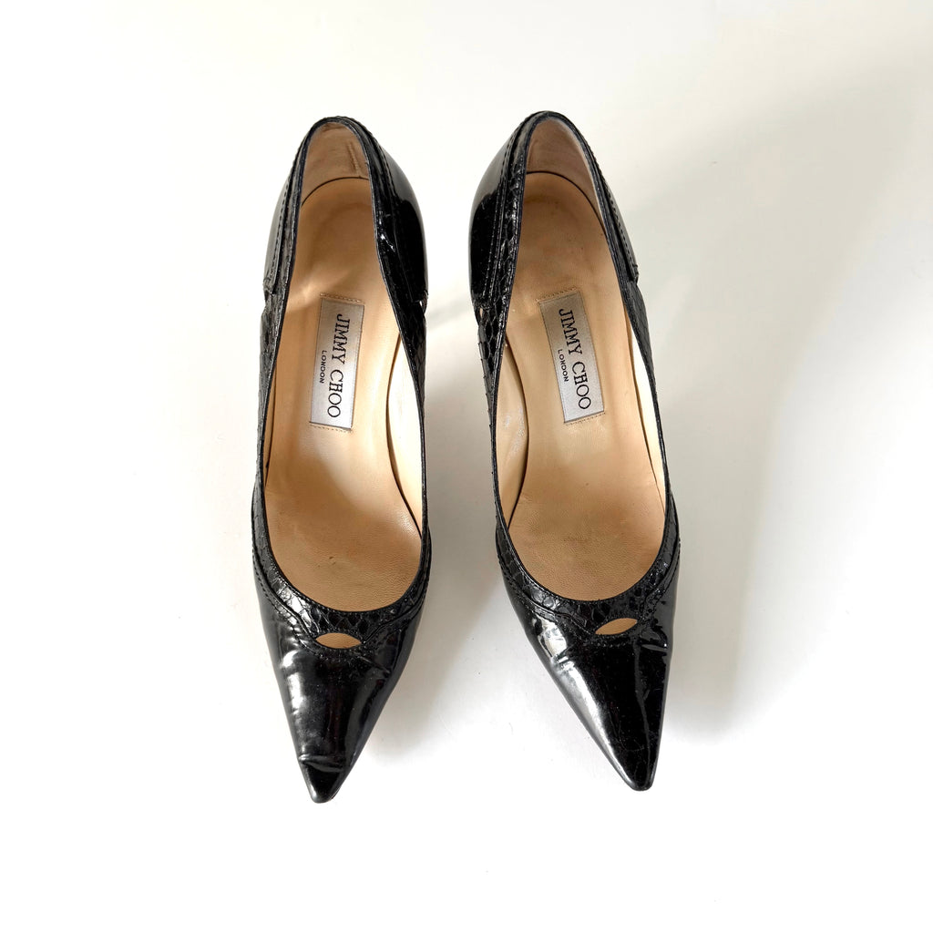 Jimmy Choo Cut Out Pumps (37.5)