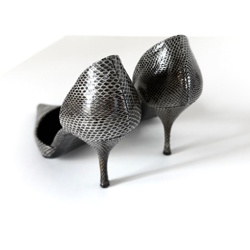 Vintage Prada Snakeskin Heels (35.5)