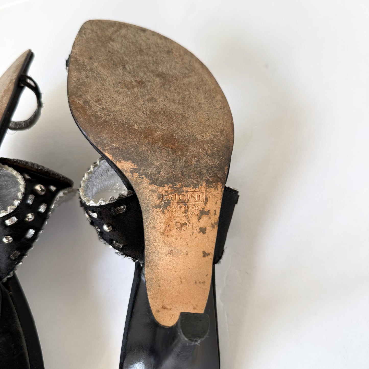 Vintage Giuseppe Zanotti Beaded Sandal Heels (39)