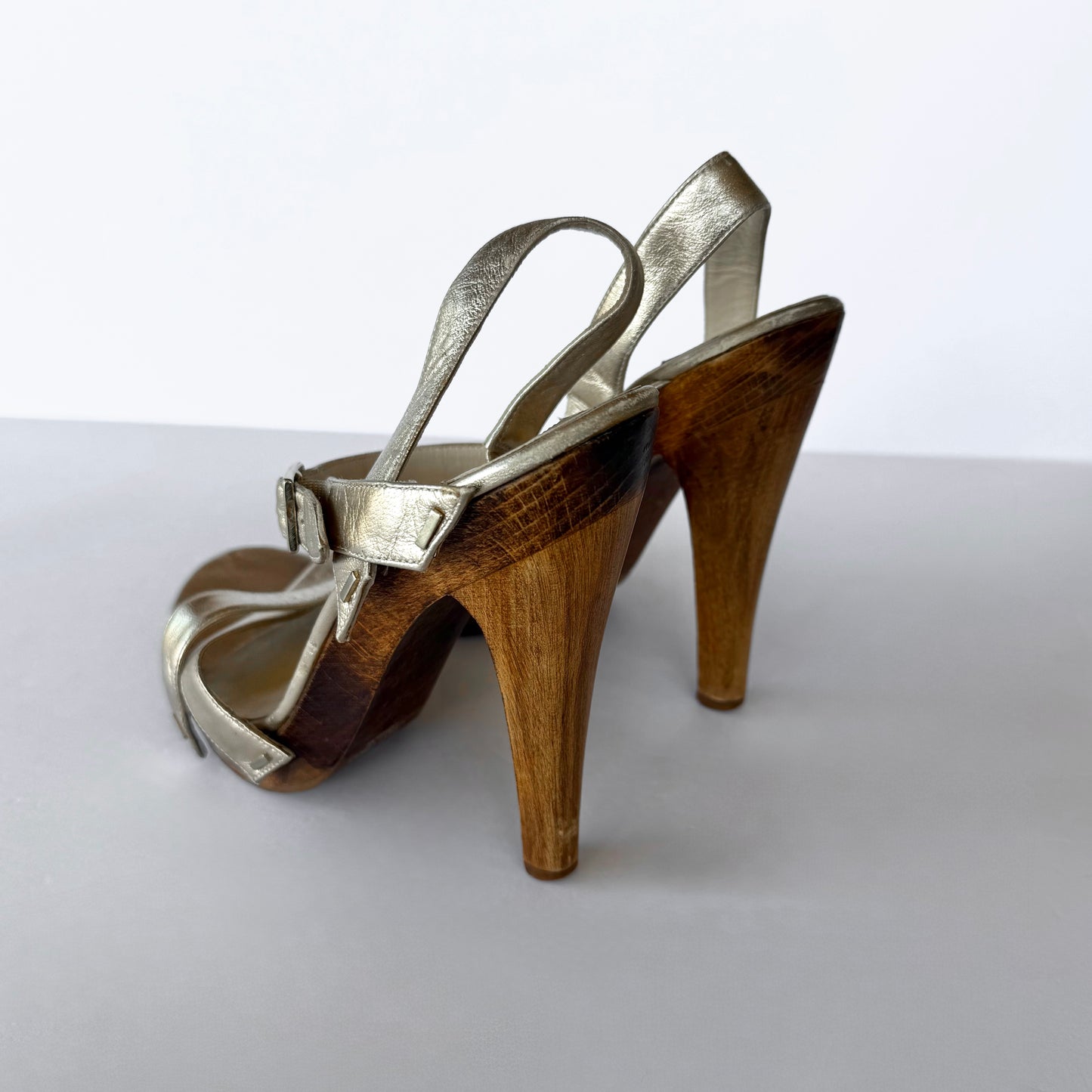 Vintage Jimmy Choo Sandal Heels (38)