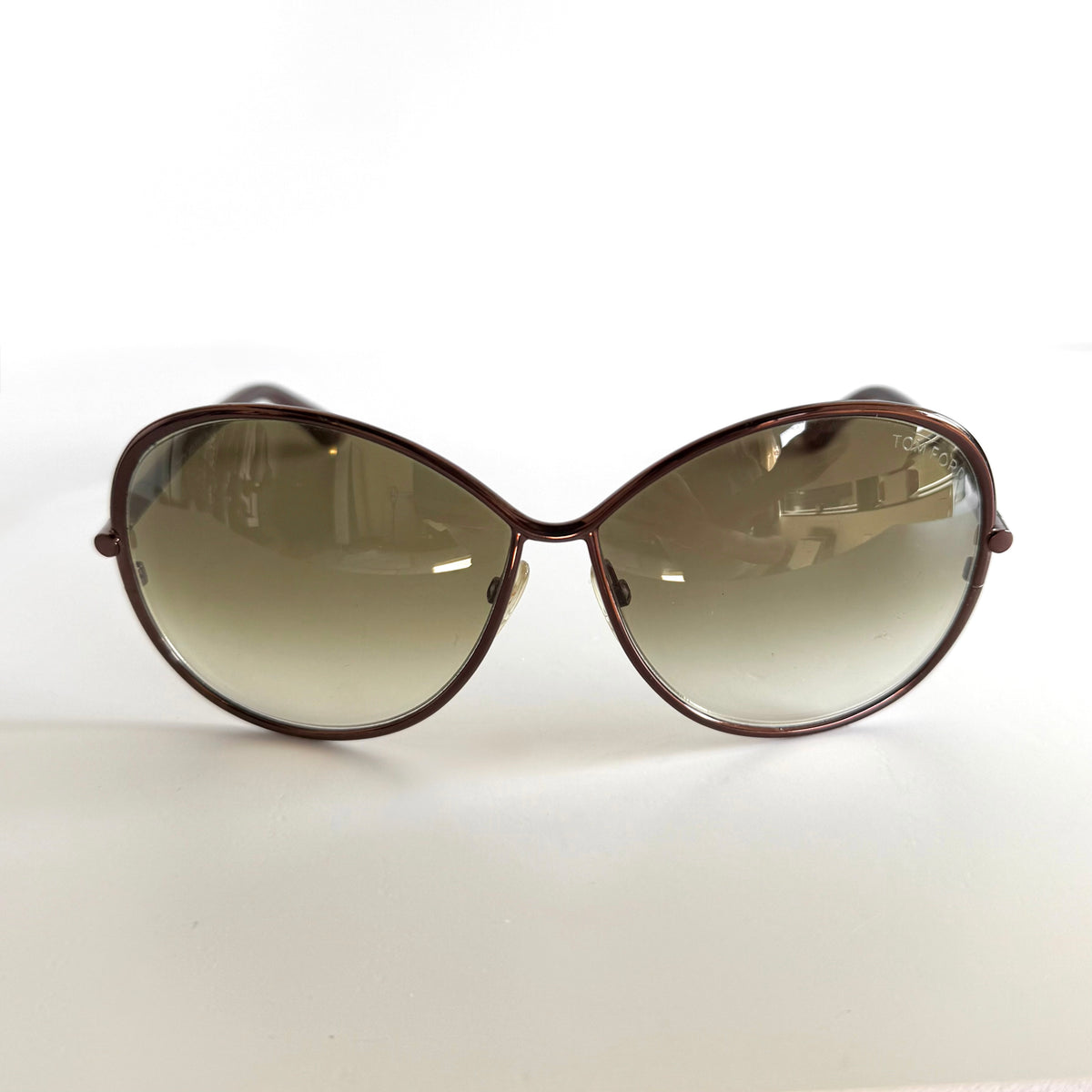 Tom Ford Iris Oversized Gradient Sunglasses