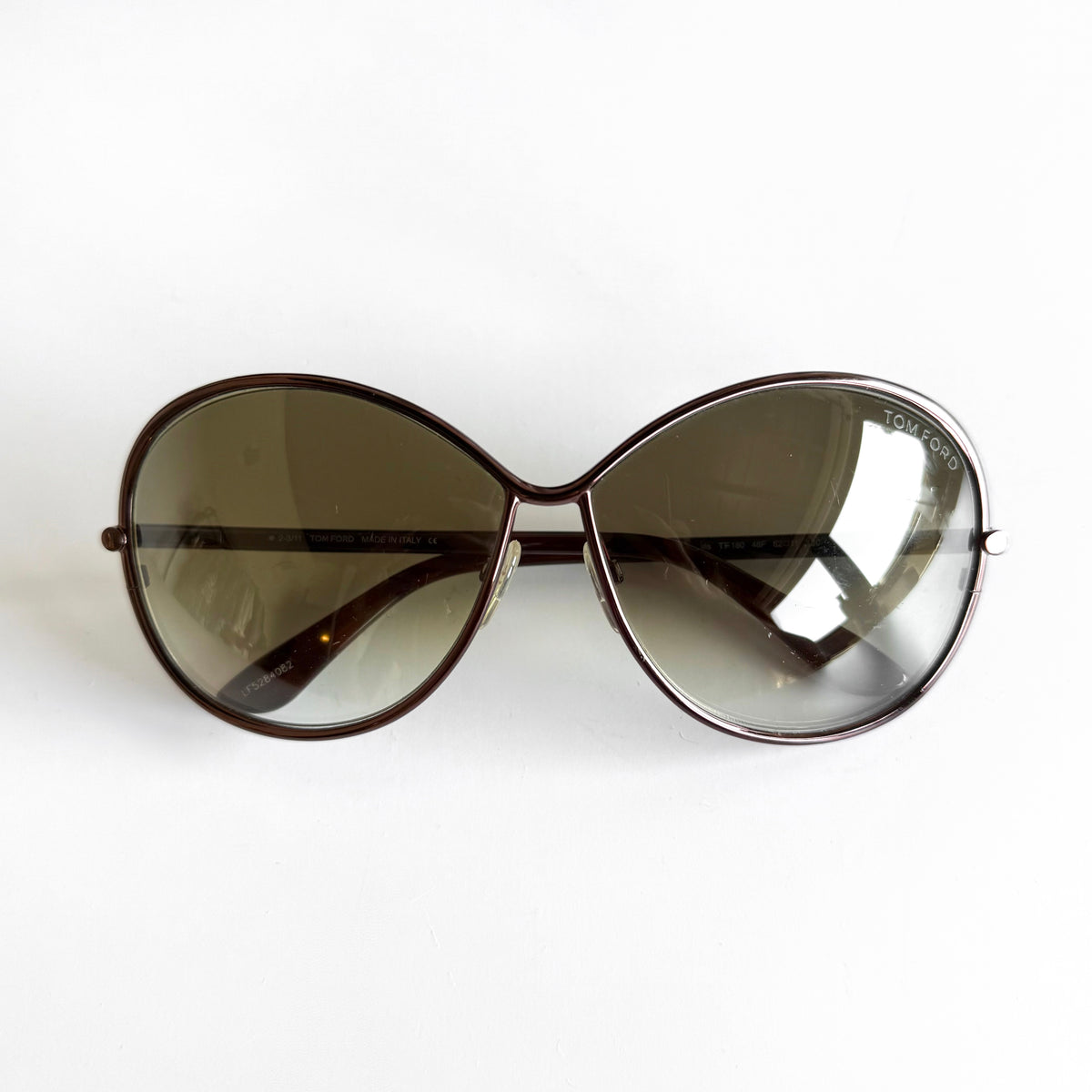 Tom Ford Iris Oversized Gradient Sunglasses