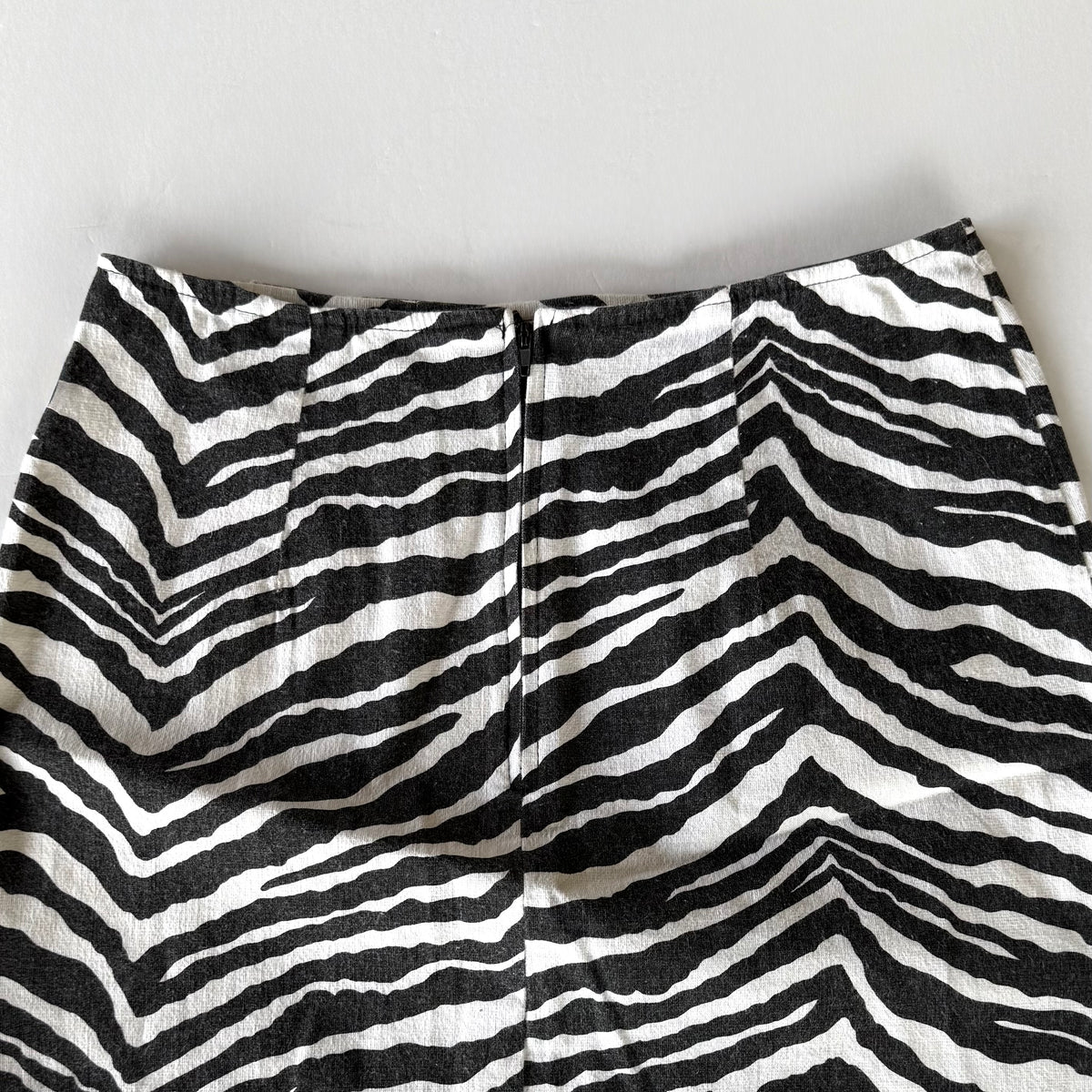 Vintage 90’s Zebra Print Mini Skirt