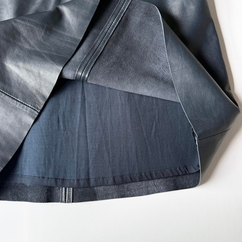 Vintage Tommy Hilfiger Leather Midi Skirt