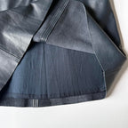 Vintage Tommy Hilfiger Leather Midi Skirt