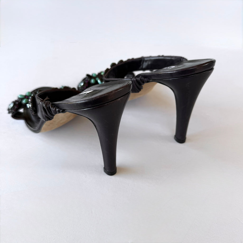 Vintage Manolo Blahnik Sandal Heels (39.5)