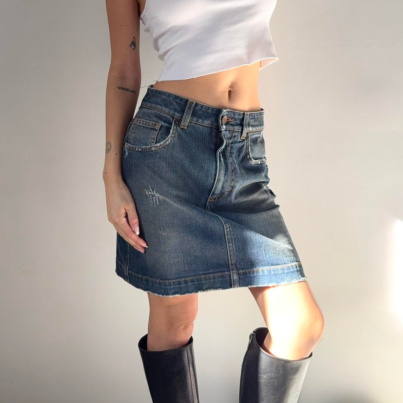 Dolce & Gabbana Denim Skirt
