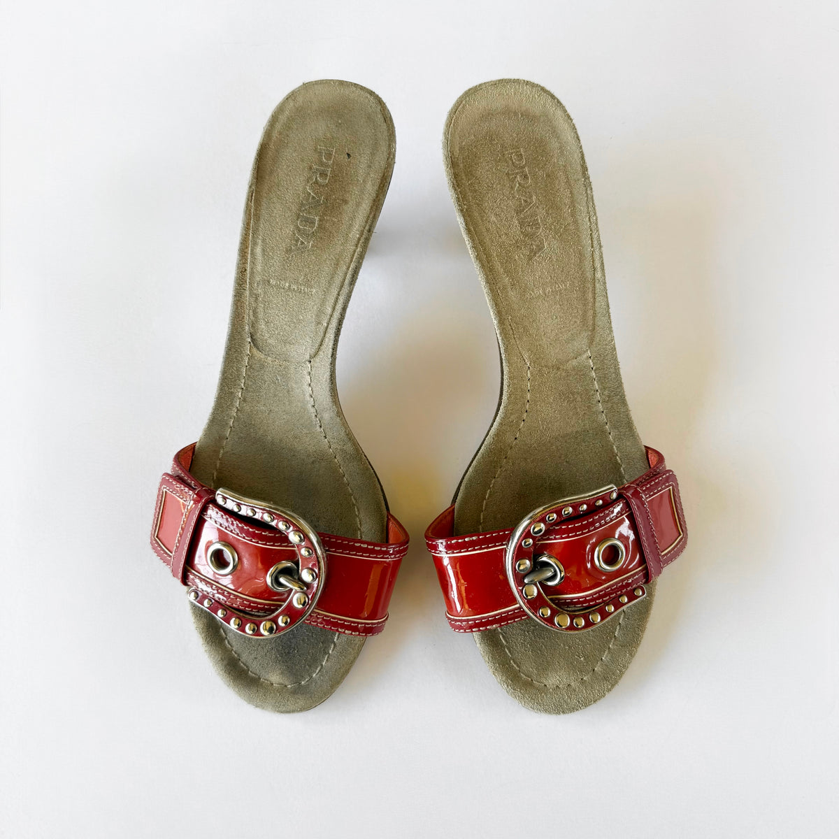 Vintage Prada Kitten Heels
