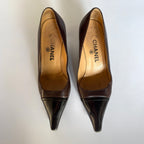 Vintage Chanel Pointed Toe Kitten Heels (37)