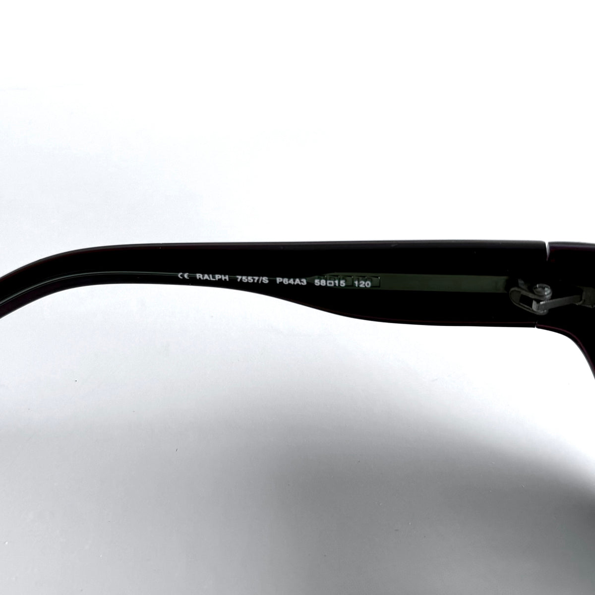 Vintage Ralph Lauren Black Slim Wrap Sunglasses