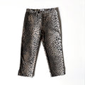 Vintage Moschino Leopard Print Capri Pants
