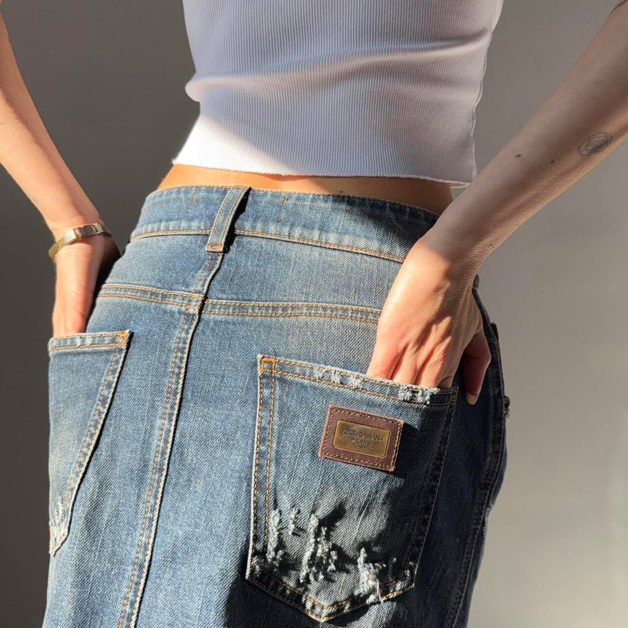Dolce & Gabbana Denim Skirt