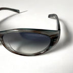 Vintage Ralph Lauren Smoky Marble Slim Wrap Around Sunglasses