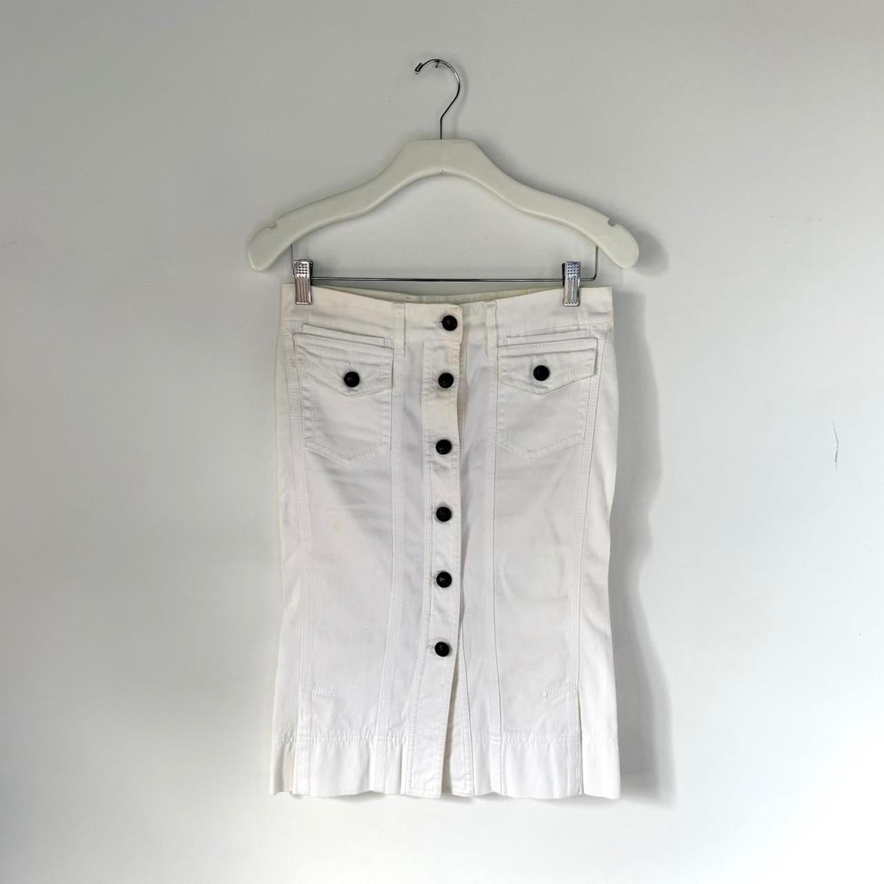 Vintage Cavalli Denim Midi Skirt