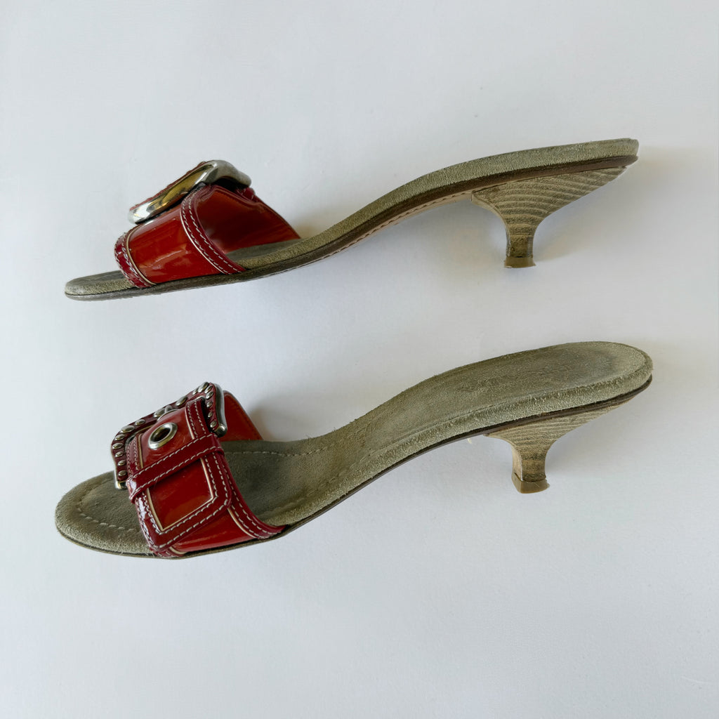 Vintage Prada Kitten Heels