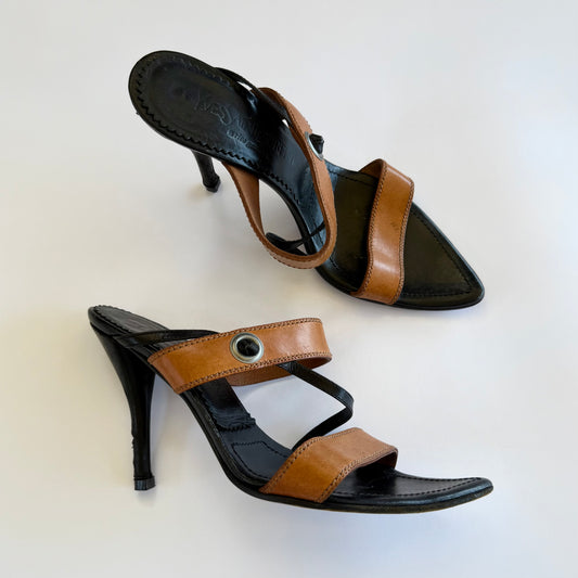Vintage YSL Sandal Heels