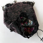 Vintage Beaded Fringe Bag