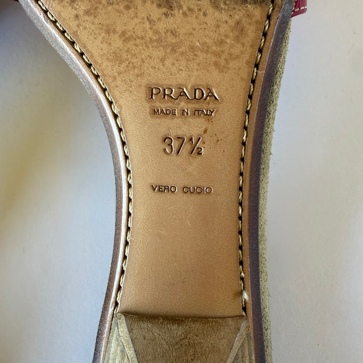 Vintage Prada Kitten Heels