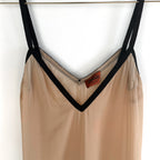 Vintage Missoni Sheer Nude Slip Mini Dress
