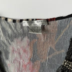Vintage Alberto Makali Mesh Embellished Tunic Top