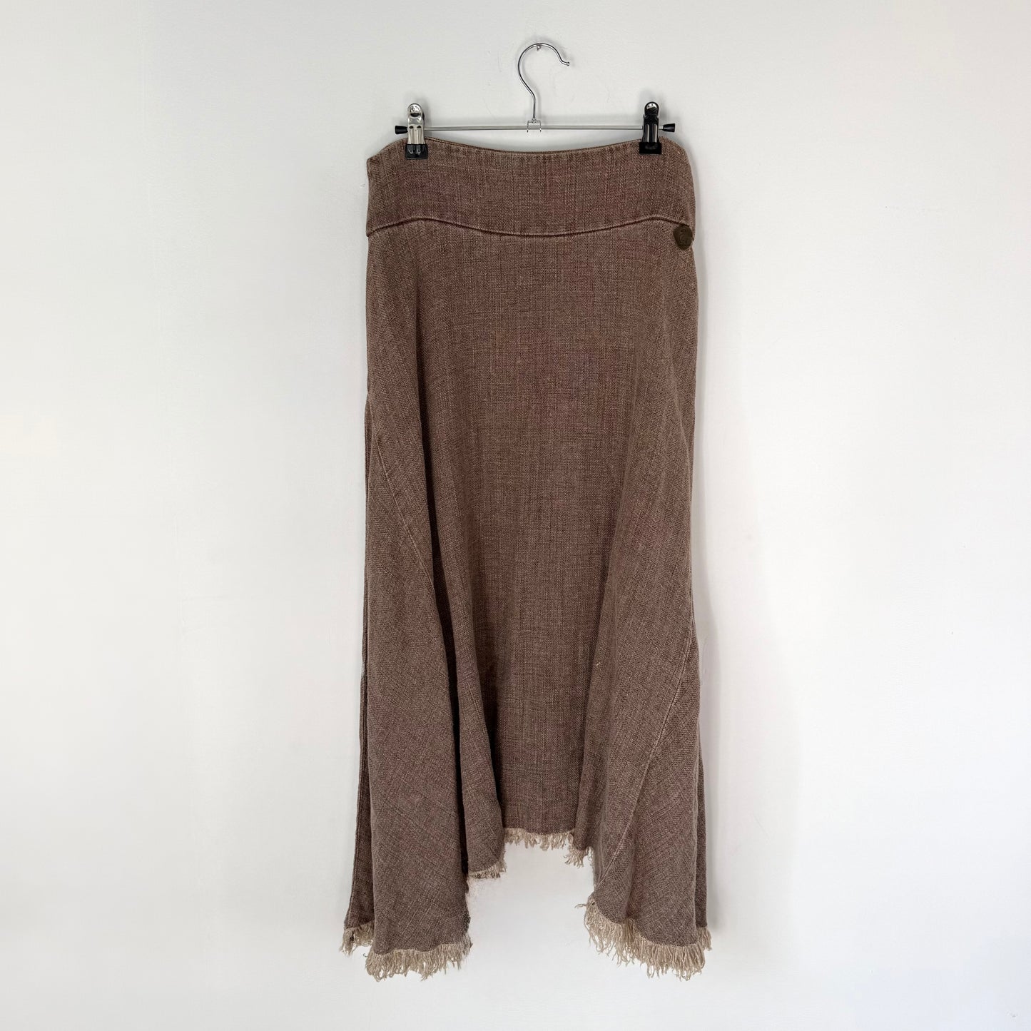 Vintage Roberto Cavalli Linen Skirt
