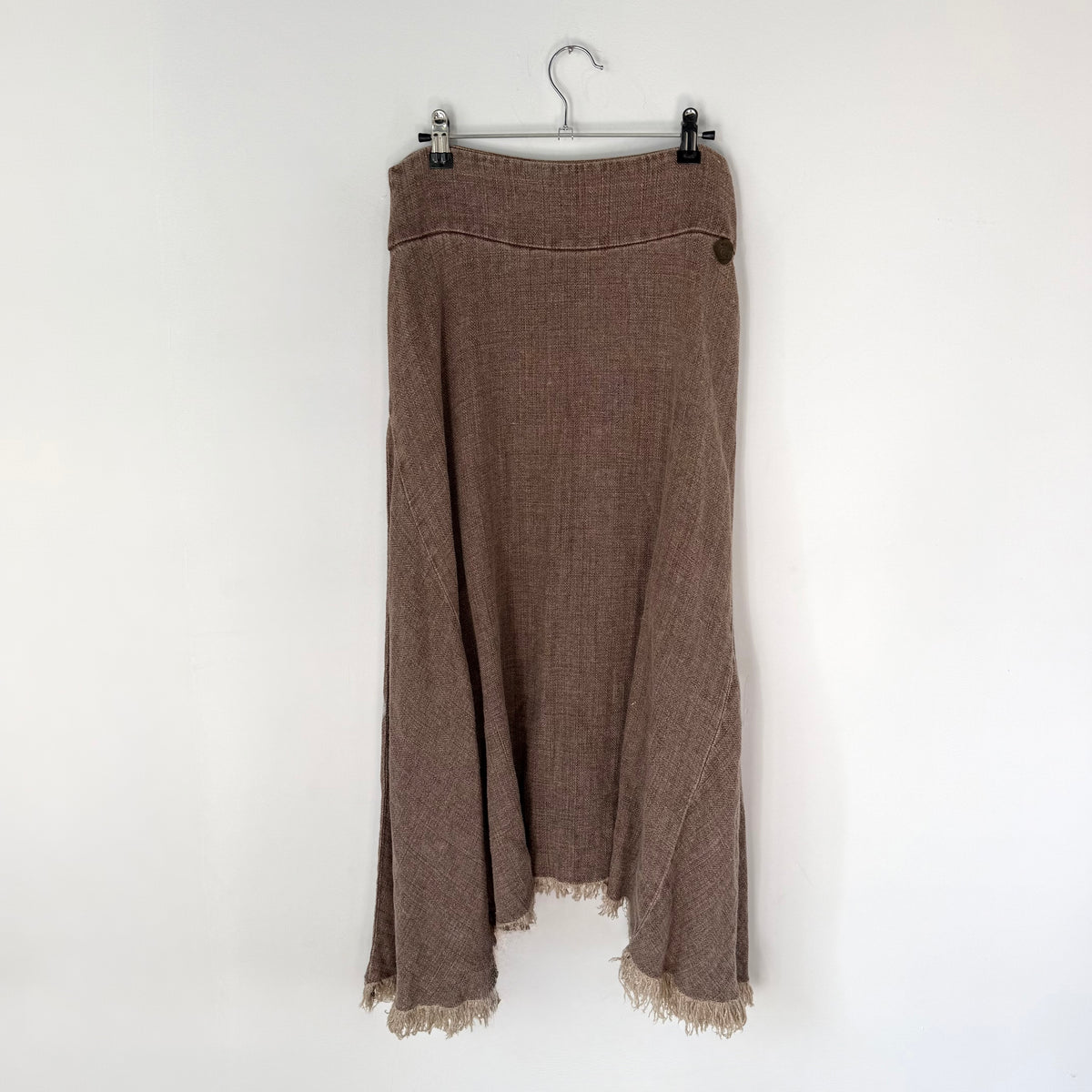 Vintage Roberto Cavalli Linen Skirt