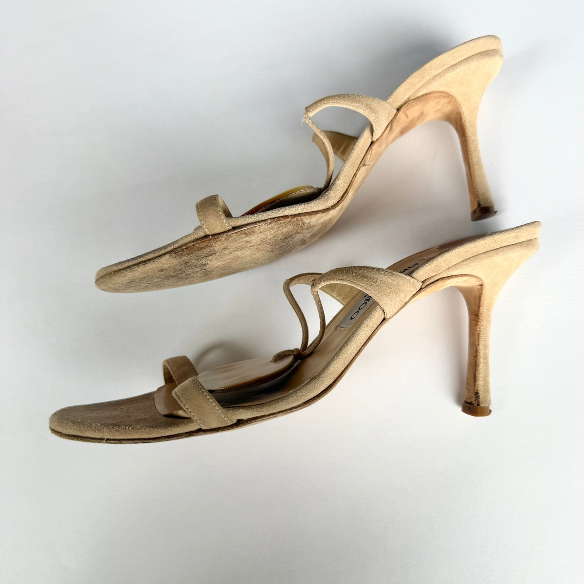 Vintage Jimmy Choo Seashell Heels