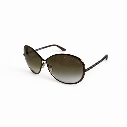 Tom Ford Iris Oversized Gradient Sunglasses