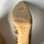 Jimmy Choo Tiger Print Heels (36)