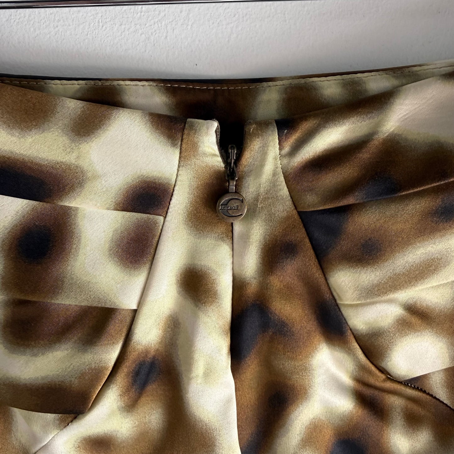 Vintage Cavalli Leopard Skirt