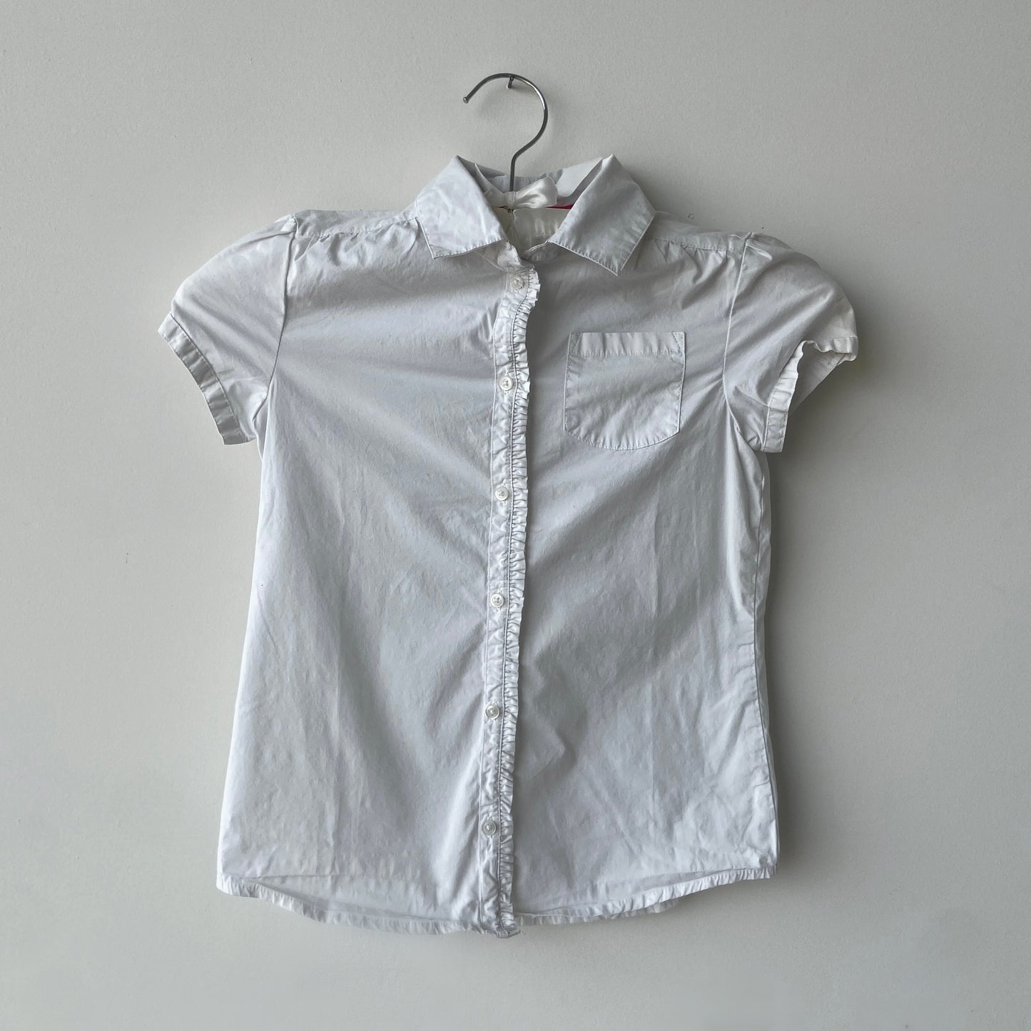 Gap Ruffle Button up