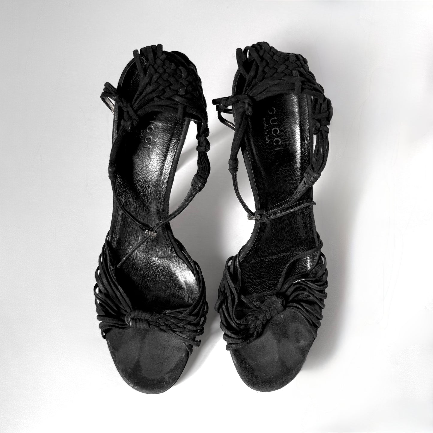 Vintage Gucci Macrame Heels (9)