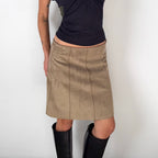 Vintage DKNY Suede Mini Skirt