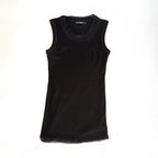Vintage Dolce & Gabbana 90s Black Tank Mini Dress