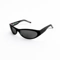 Vintage Ralph Lauren Black Slim Wrap Sunglasses