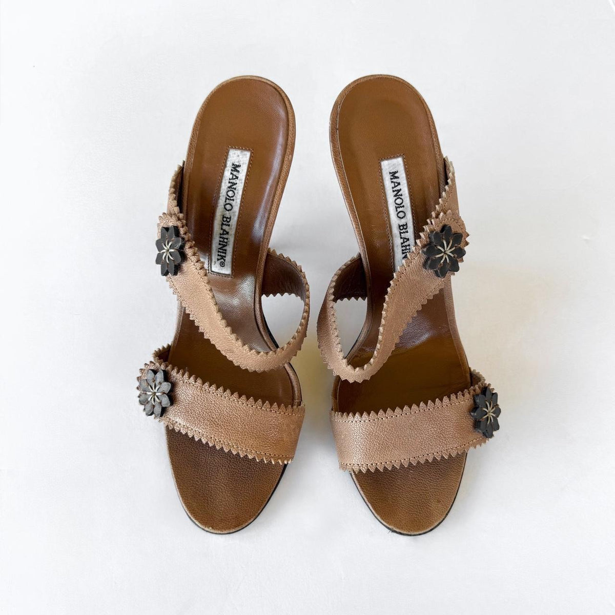 Vintage Manolo Blahnik Sandal Heels (37)