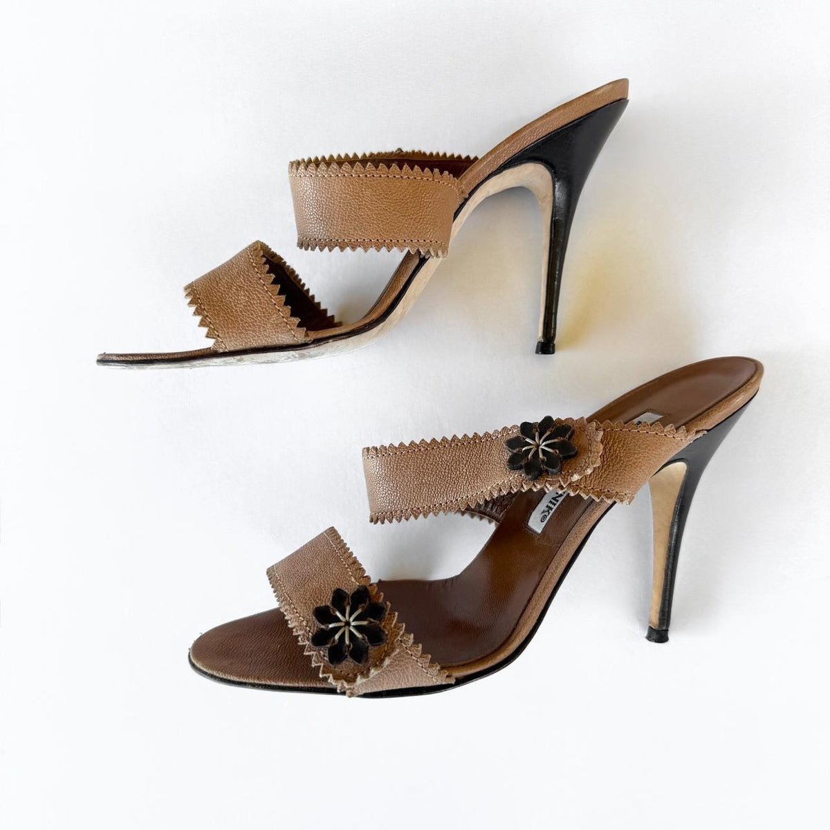 Vintage Manolo Blahnik Sandal Heels (37)
