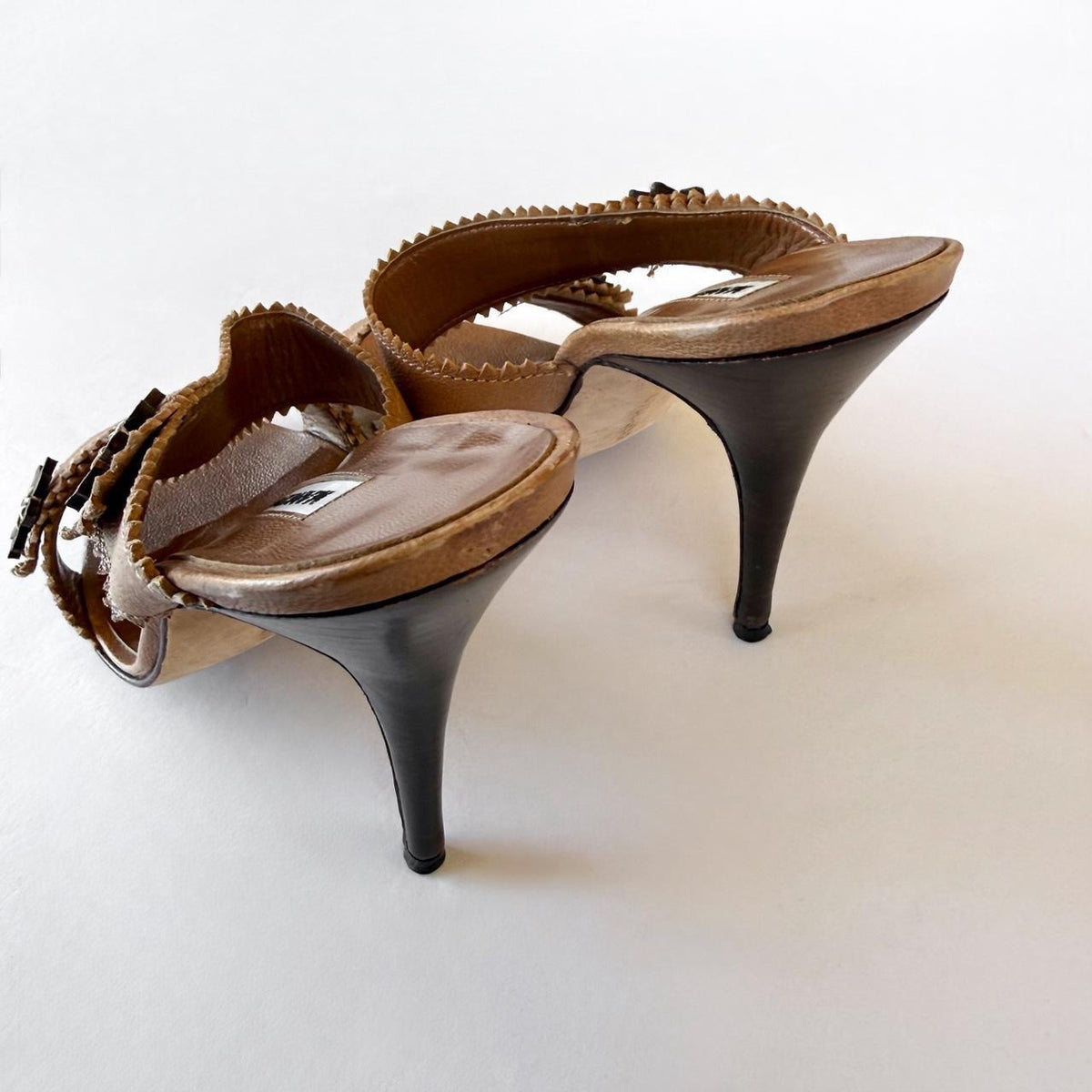 Vintage Manolo Blahnik Sandal Heels (37)