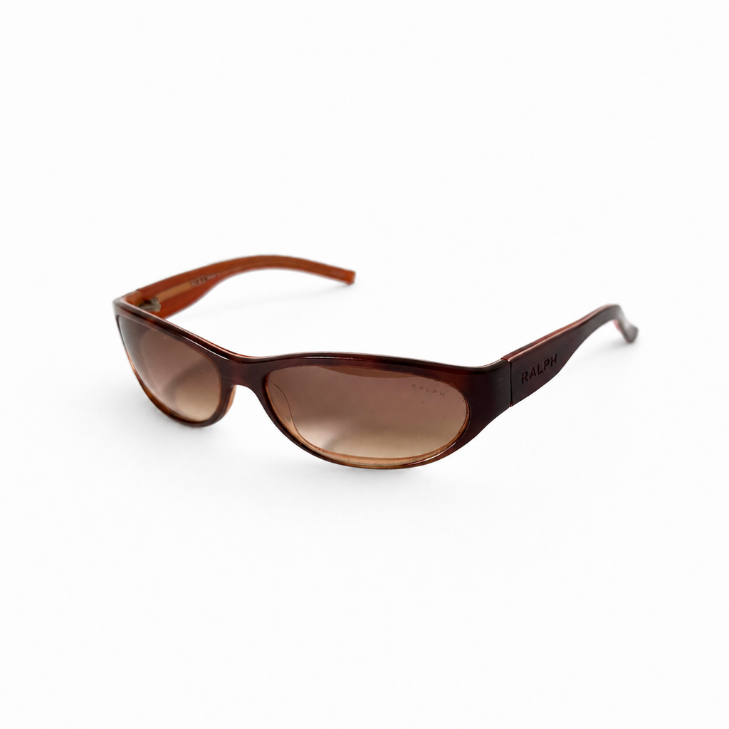 Vintage Ralph Lauren Slim Cherry Red Sunglasses
