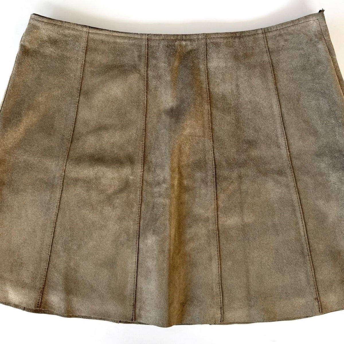 Vintage DKNY Suede Mini Skirt