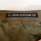 Vintage DKNY Suede Mini Skirt