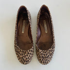 Manolo Blahnik Leopard Ballet Flats
