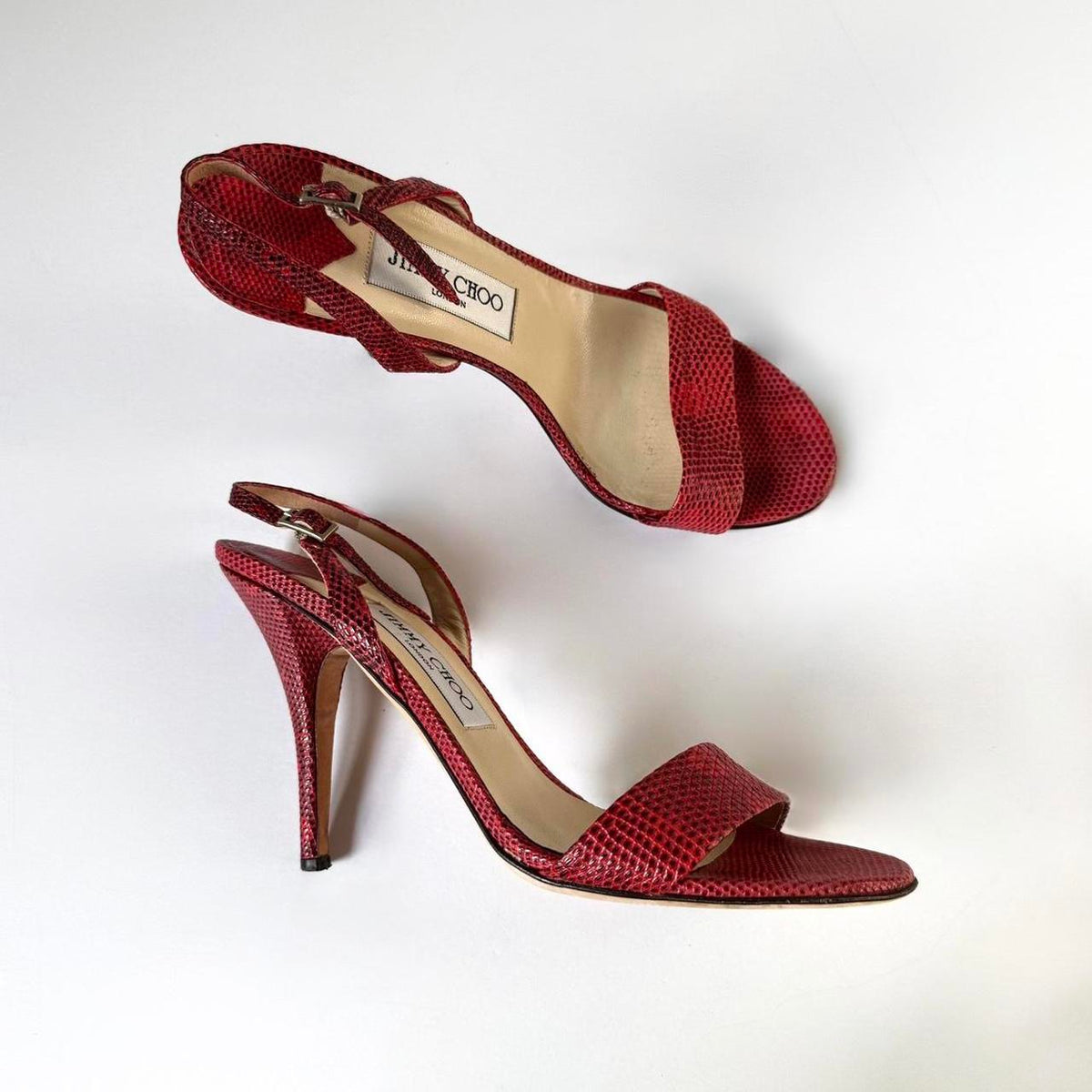 Vintage Jimmy Choo Sandal Heels (38)