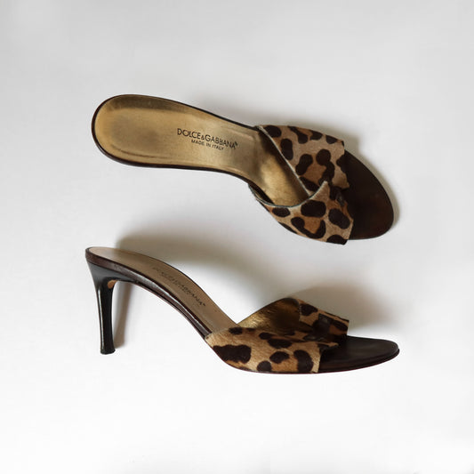 Dolce & Gabbana Leopard Heels