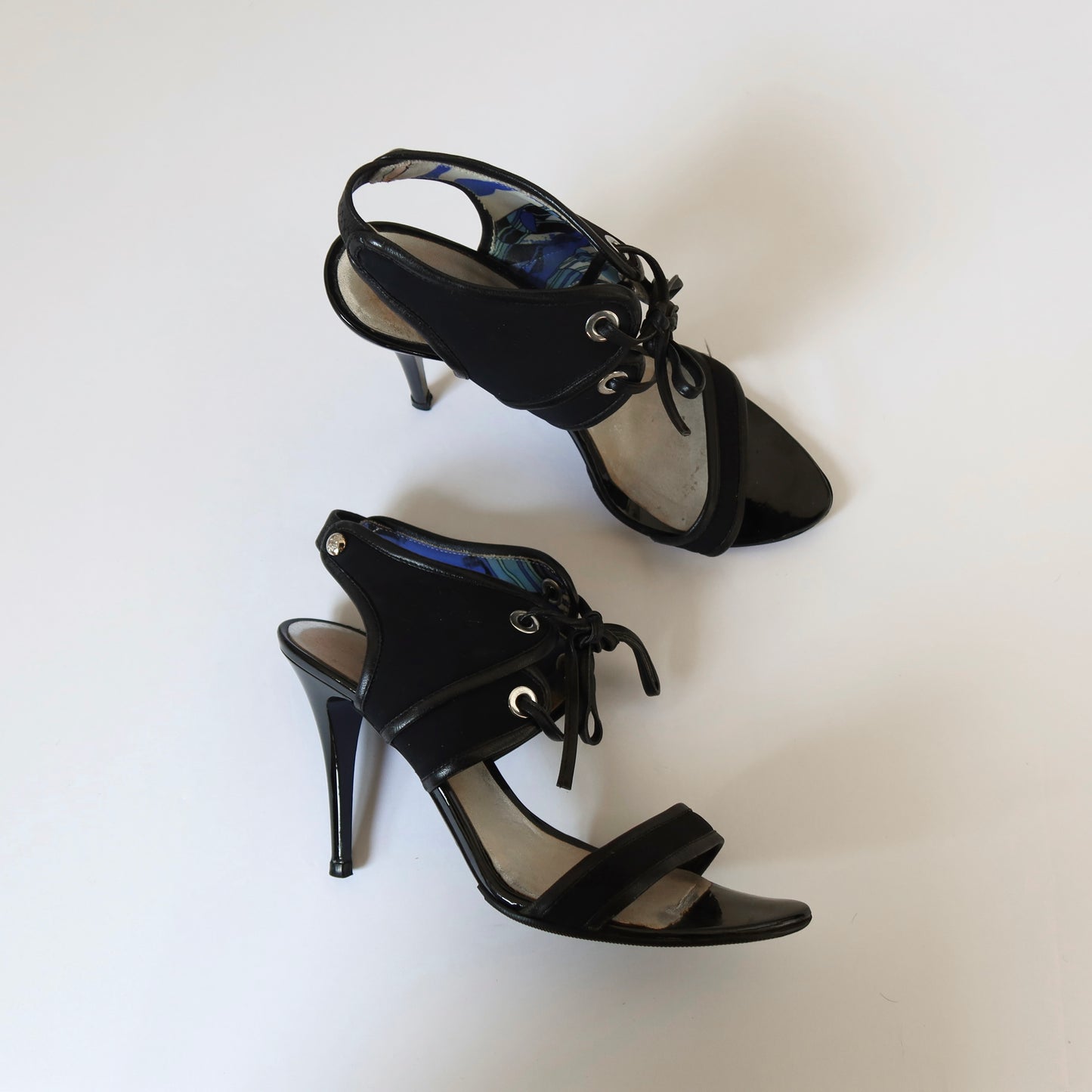 Emilio Pucci Lace Up Heels