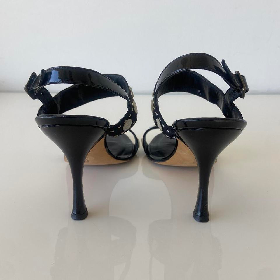 Manolo Blahnik Button Heels