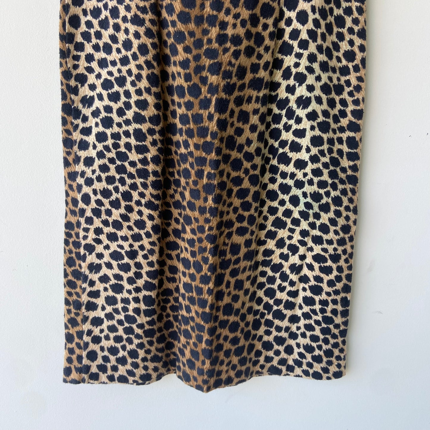 Vintage Cheetah Mod Dress