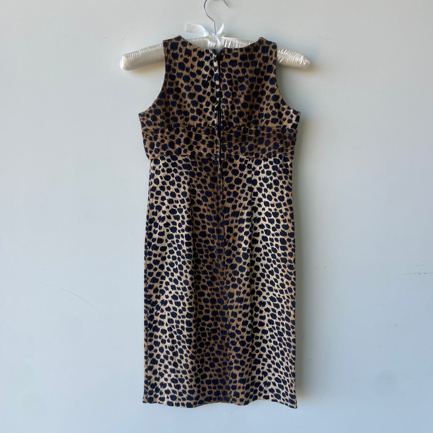 Vintage Cheetah Mod Dress